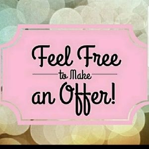 Feel free to make an offer